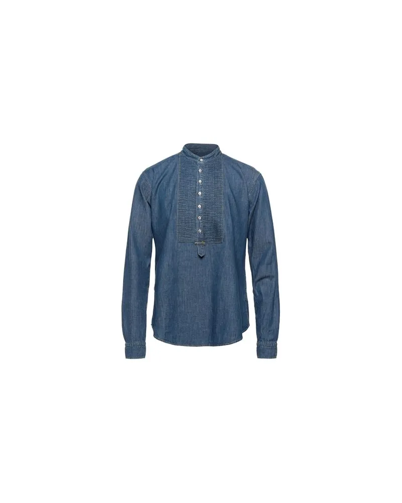 Brian Dales TOPS - Jeanshemdenauf YOOX.COM Blau