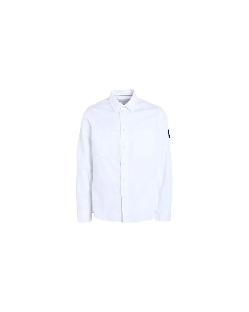 Calvin Klein TOPS - Hemdenauf YOOX.COM Weiß