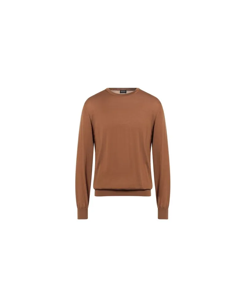Ermenegildo Zegna HIGH PERFORMANCE - STRICKWAREN - Pulloverauf YOOX.COM Kamel