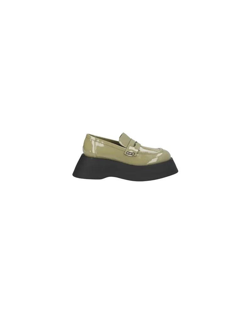 Giampaolo Viozzi SCHUHE - Mokassinsauf YOOX.COM Militärgrün