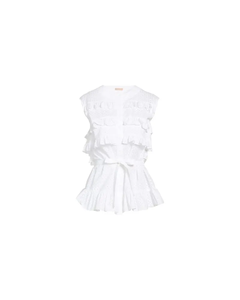 Alaïa TOPS - Hemdenauf YOOX.COM Weiß