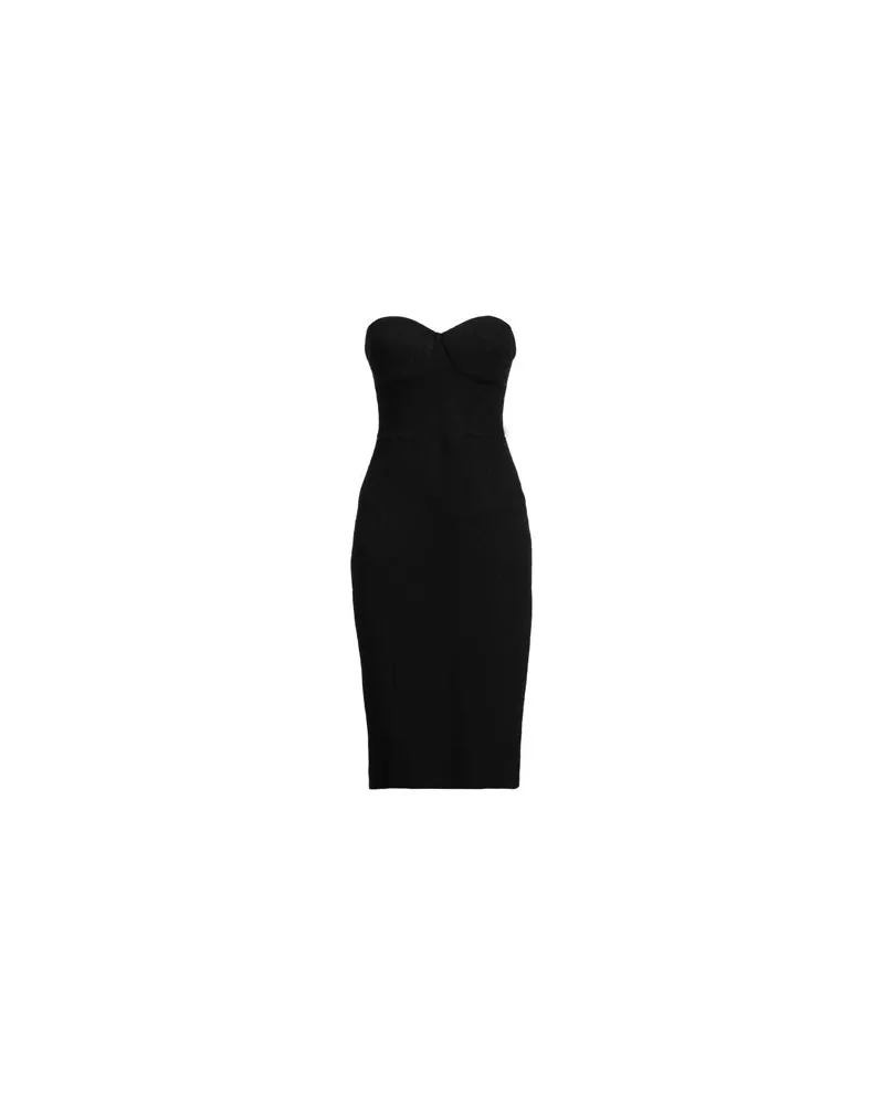 Elisabetta Franchi KLEIDER - Midi-Kleiderauf YOOX.COM Schwarz