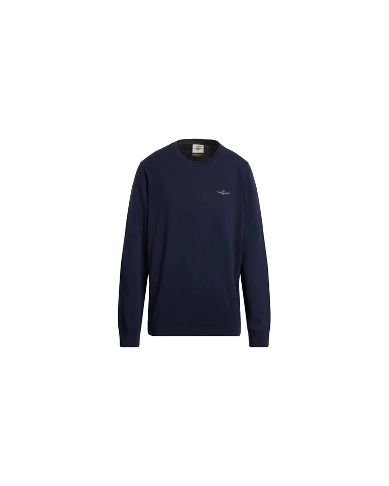 Aeronautica Militare STRICKWAREN - Pulloverauf YOOX.COM Marineblau