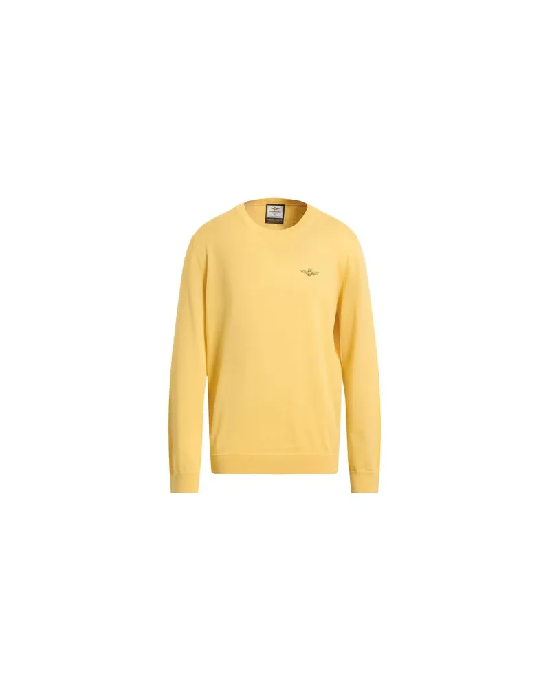 Aeronautica Militare STRICKWAREN - Pulloverauf YOOX.COM Gelb