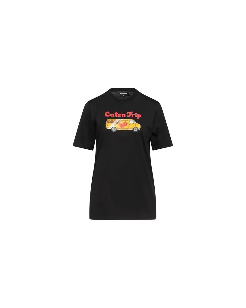 Dsquared2 TOPS - T-shirtsauf YOOX.COM Schwarz