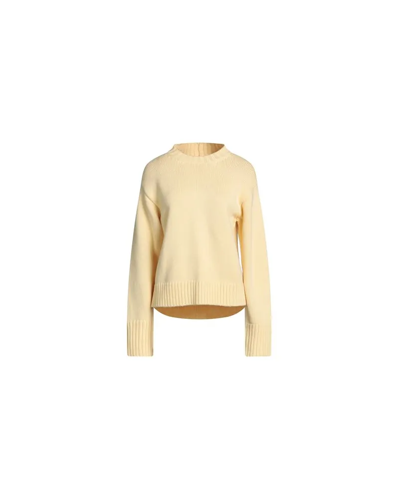 Jil Sander STRICKWAREN - Pulloverauf YOOX.COM Pastellgelb