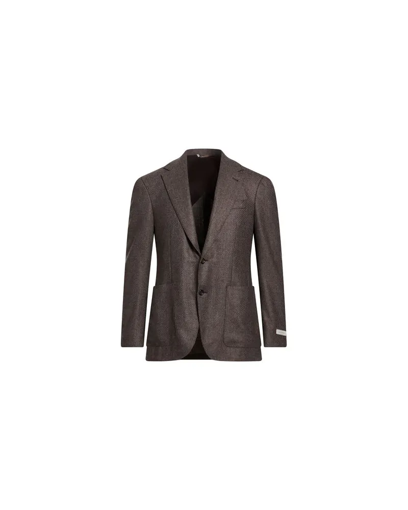 Canali ANZÜGE und CO-ORDS - Blazersauf YOOX.COM Braungrau