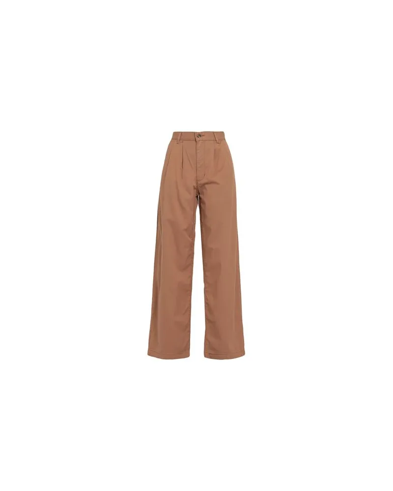 Levi's HR PLEATED BAGGY TROUSER  - HOSEN & RÖCKE - Hosenauf YOOX.COM Kamel