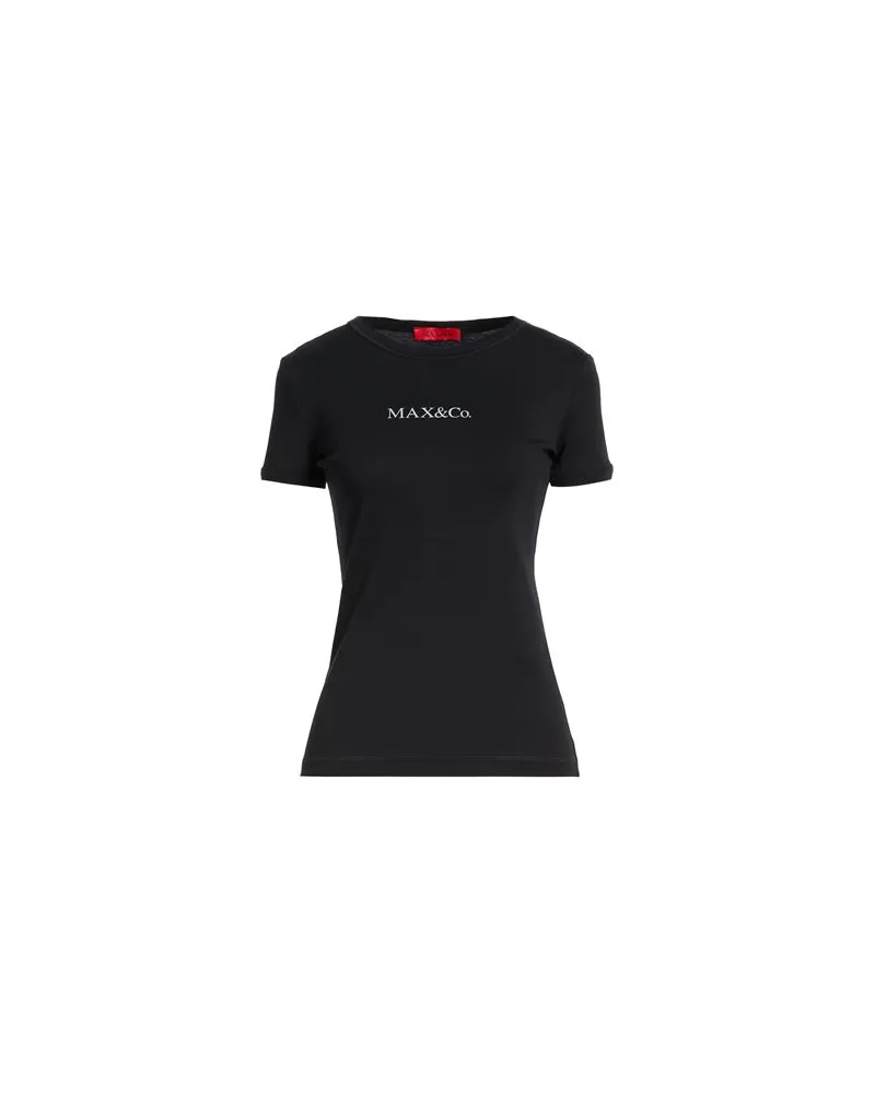 MAX&Co. TOPS - T-shirtsauf YOOX.COM Schwarz