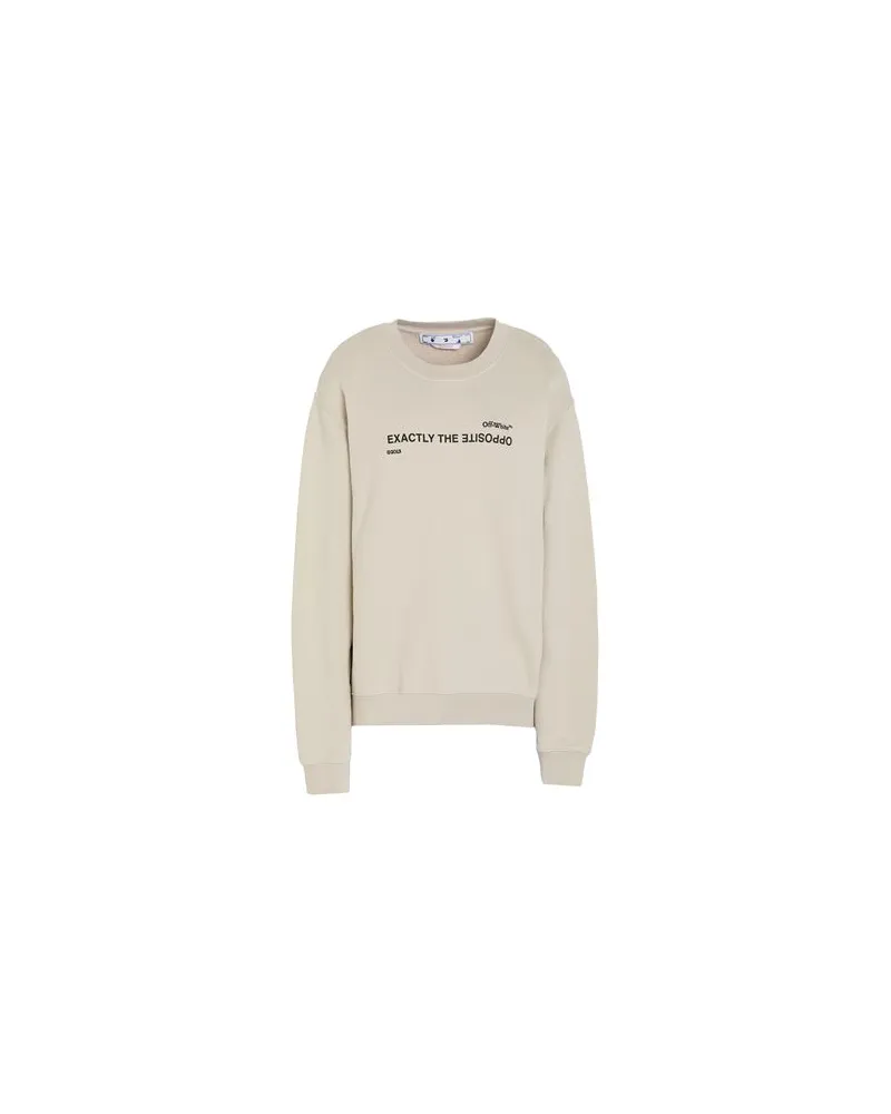 OFF-WHITE TOPS - Sweatshirtsauf YOOX.COM Beige