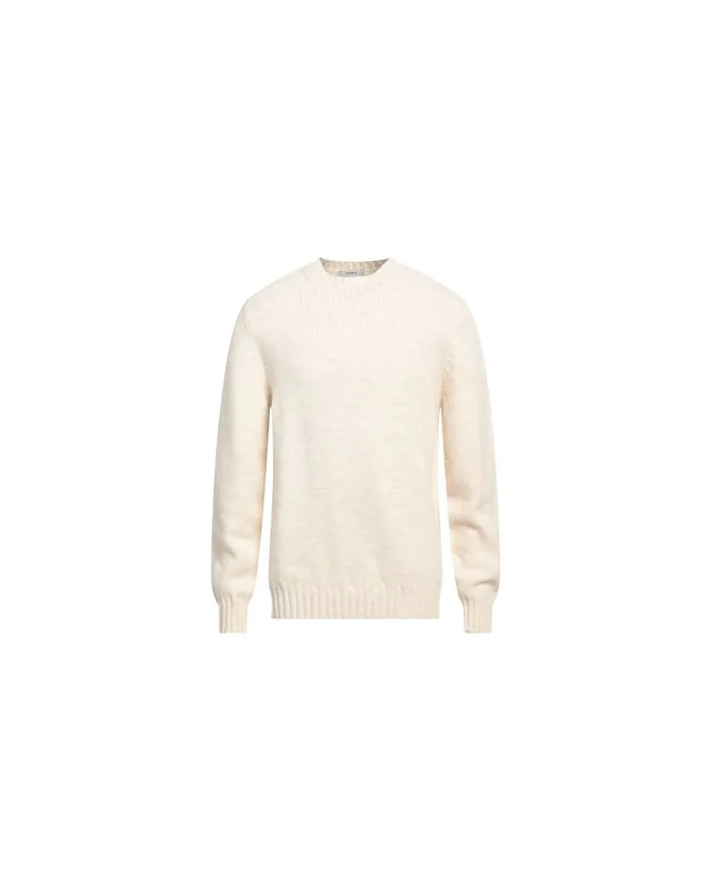 Alpha Studio STRICKWAREN - Pulloverauf YOOX.COM Cremeweiß