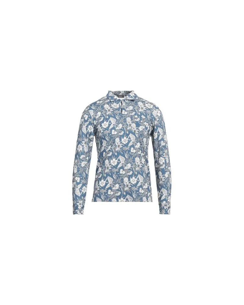 ROSSOPURO TOPS - Poloshirtsauf YOOX.COM Taubenblau