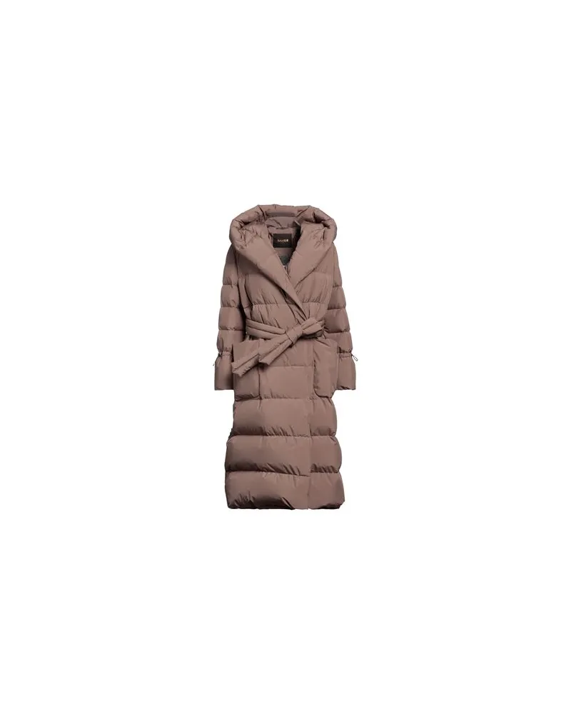 MOORER JACKEN & MÄNTEL - Pufferjacken & Daunenjackenauf YOOX.COM Hellbraun