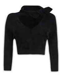 ATTICO Pullover Schwarz