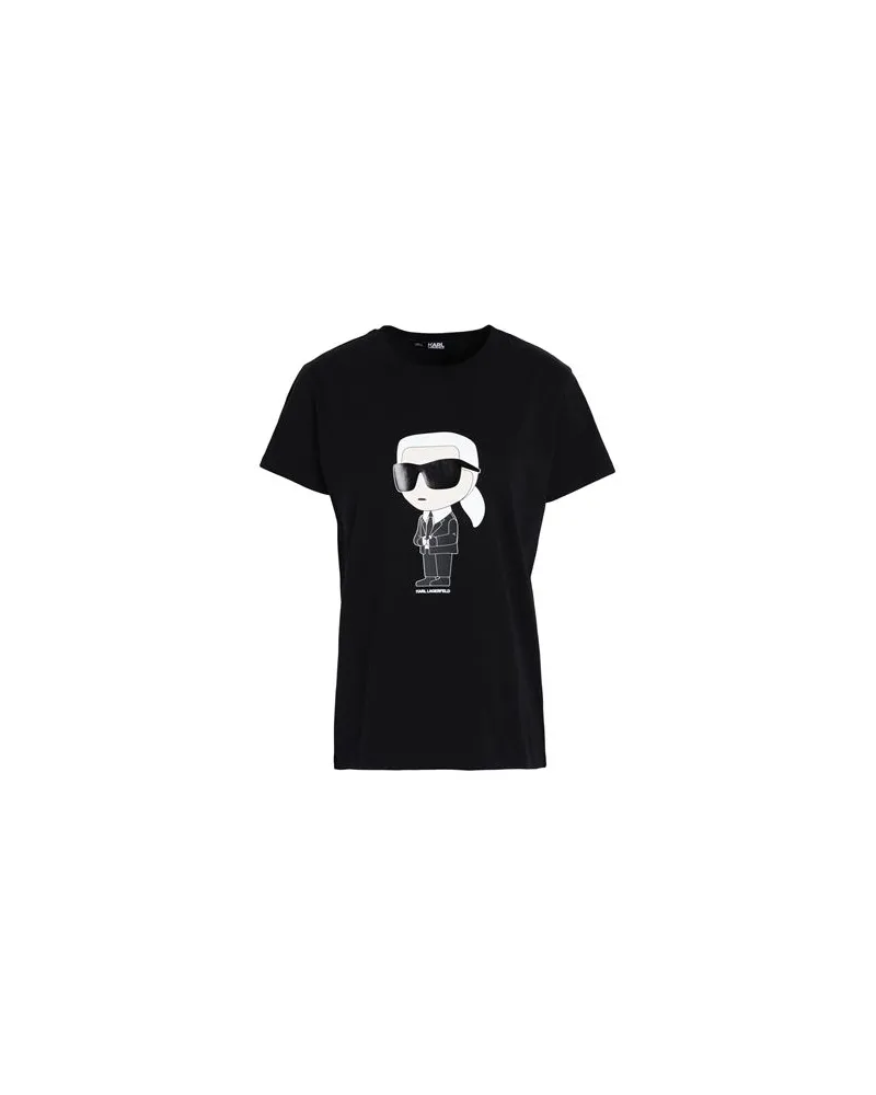 Karl Lagerfeld IKONIK 2.0 KARL T-SHIRT  - TOPS - T-shirtsauf YOOX.COM Schwarz