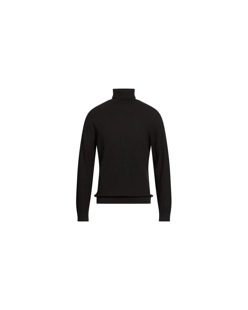 Giorgio Armani STRICKWAREN - Rollkragenpulloverauf YOOX.COM Schwarz