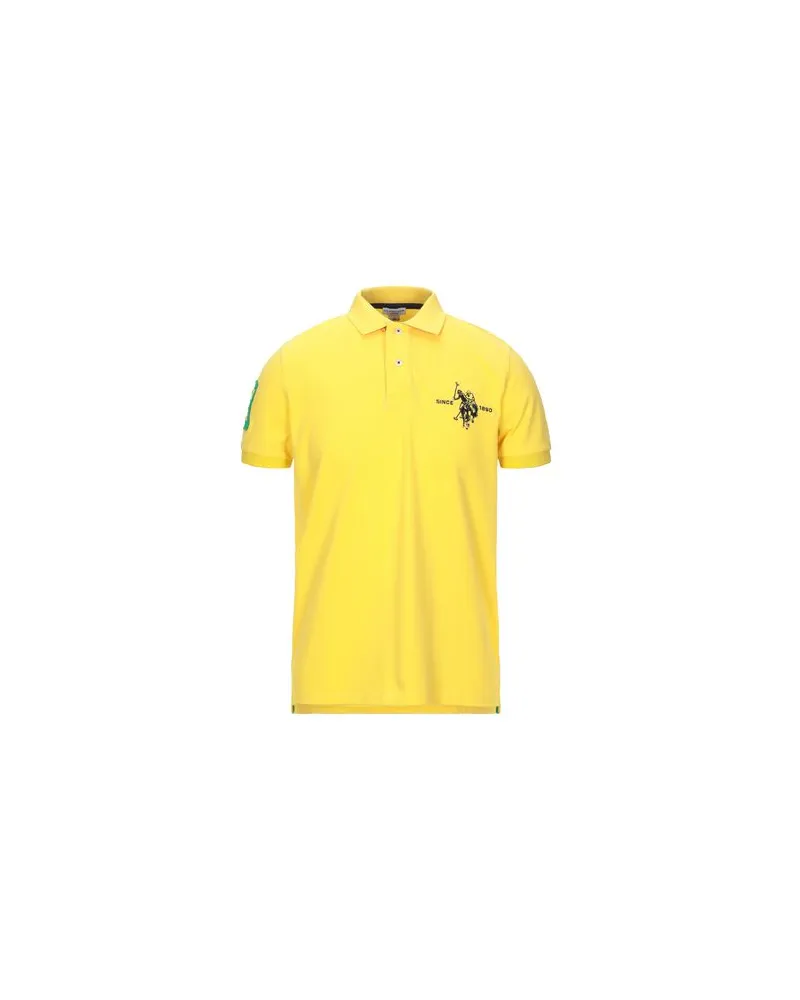 U.S. Polo Assn.  TOPS - Poloshirtsauf YOOX.COM Gelb