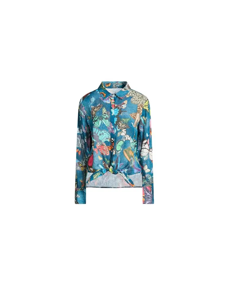 120% Lino TOPS - Hemdenauf YOOX.COM Marineblau