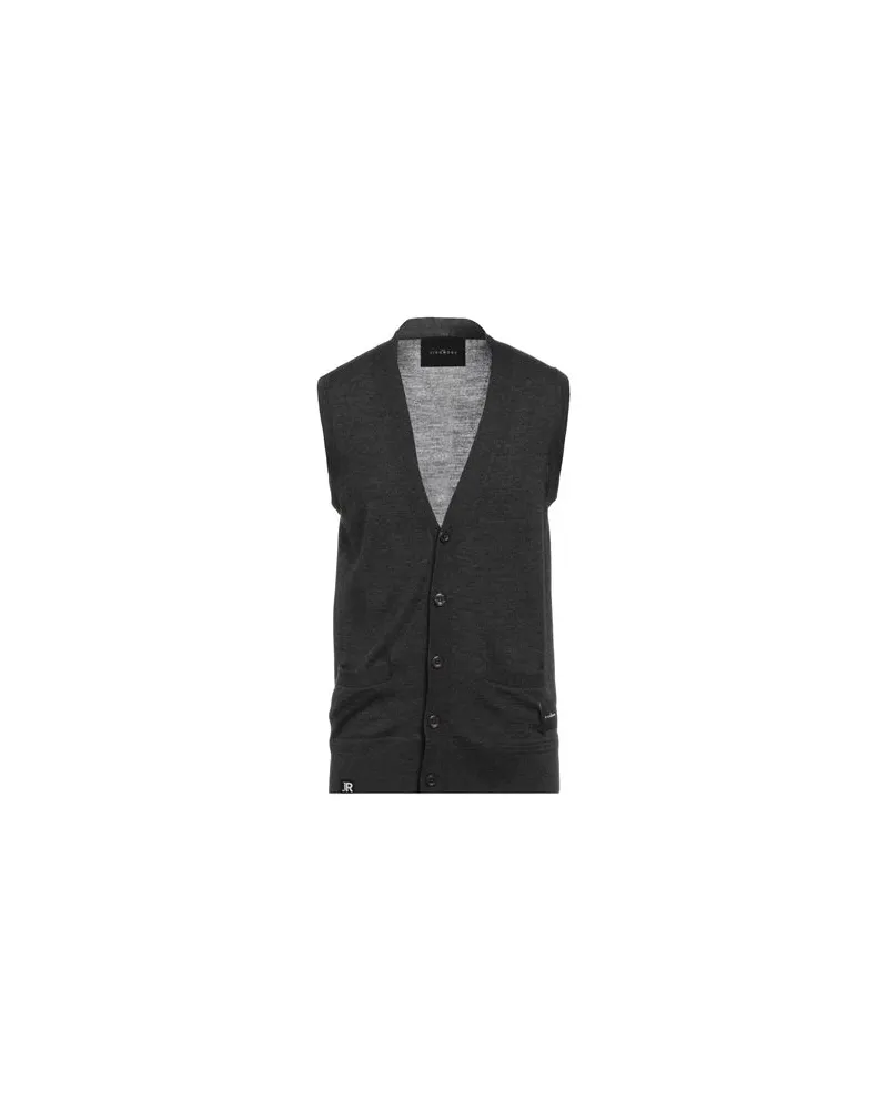 John Richmond STRICKWAREN - Strickjackenauf YOOX.COM Braungrau