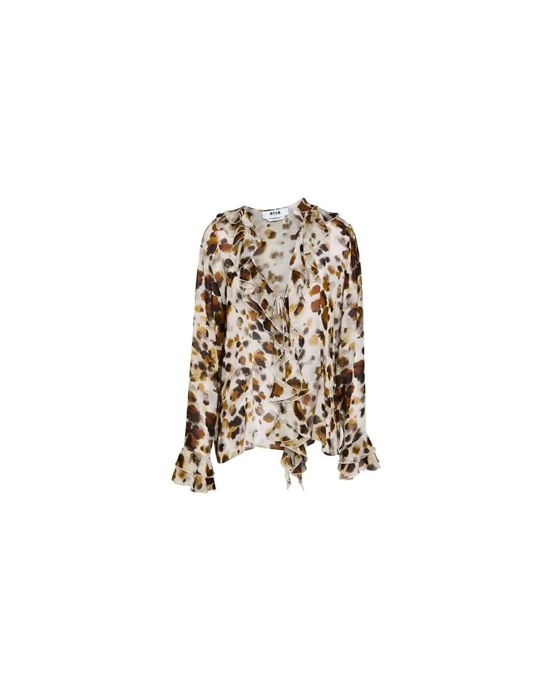 MSGM TOPS - Hemdenauf YOOX.COM Grau