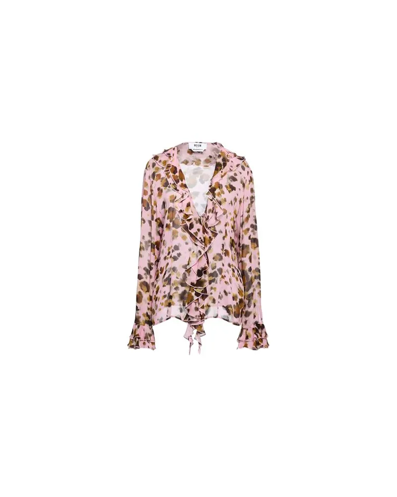 MSGM TOPS - Hemdenauf YOOX.COM Rosa