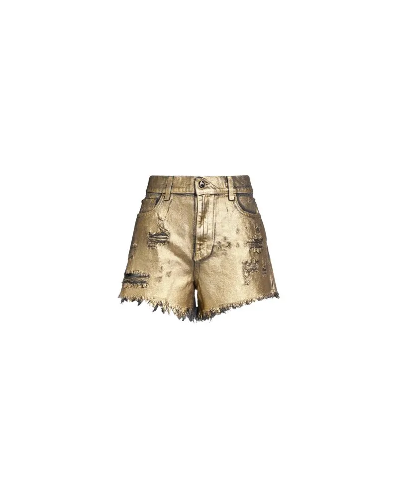 Pinko HOSEN & RÖCKE - Jeansshortsauf YOOX.COM Gold