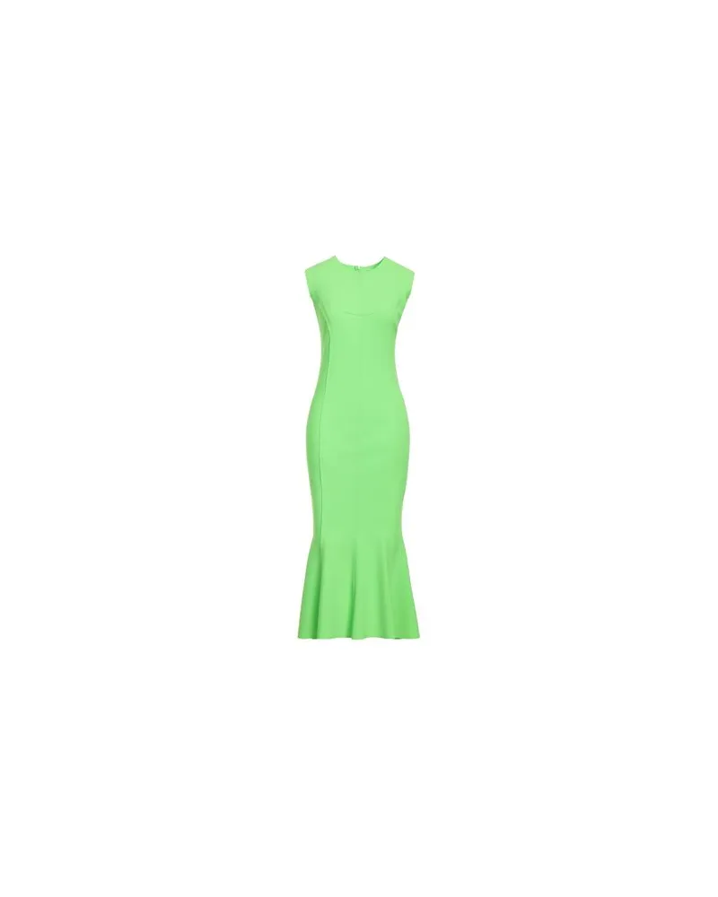 Norma Kamali KLEIDER - Maxi-Kleiderauf YOOX.COM Säuregrün
