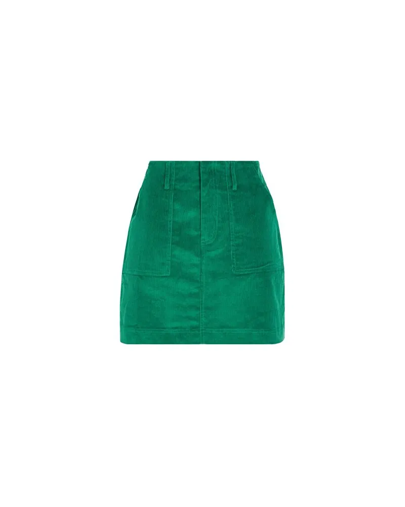 8 by Yoox CORDUROY MINI SKIRT - HOSEN & RÖCKE - Miniröckeauf YOOX.COM Grün