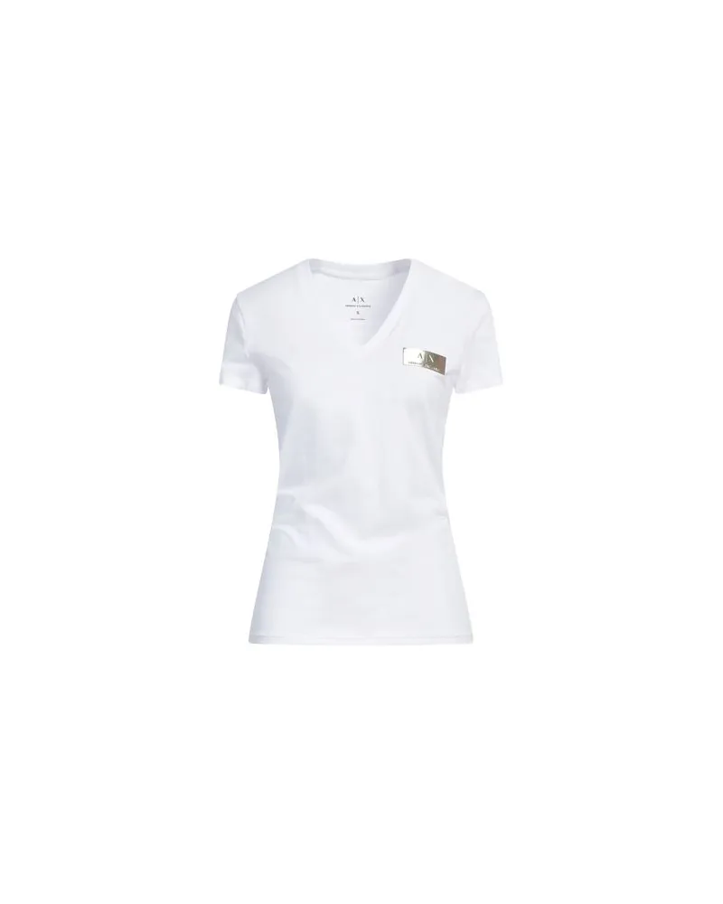 Armani Exchange TOPS - T-shirtsauf YOOX.COM Weiß