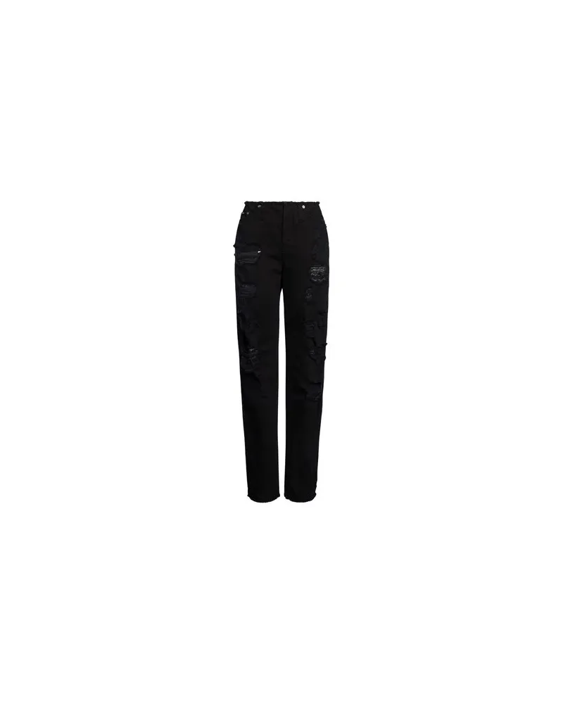 Dolce & Gabbana HOSEN & RÖCKE - Jeanshosenauf YOOX.COM Schwarz