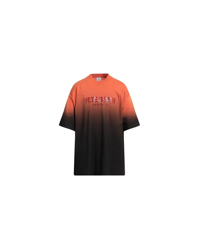 VETEMENTS TOPS - T-shirtsauf YOOX.COM Orange