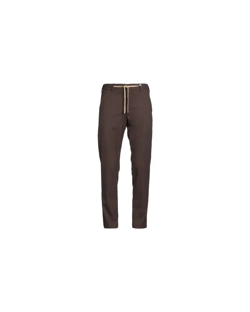 MYTHS HOSEN & RÖCKE - Hosenauf YOOX.COM Dunkelbraun