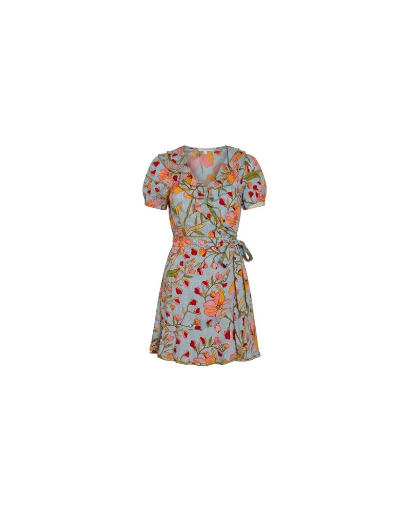 Poupette St Barth KLEIDER - Mini-Kleiderauf YOOX.COM Himmelblau