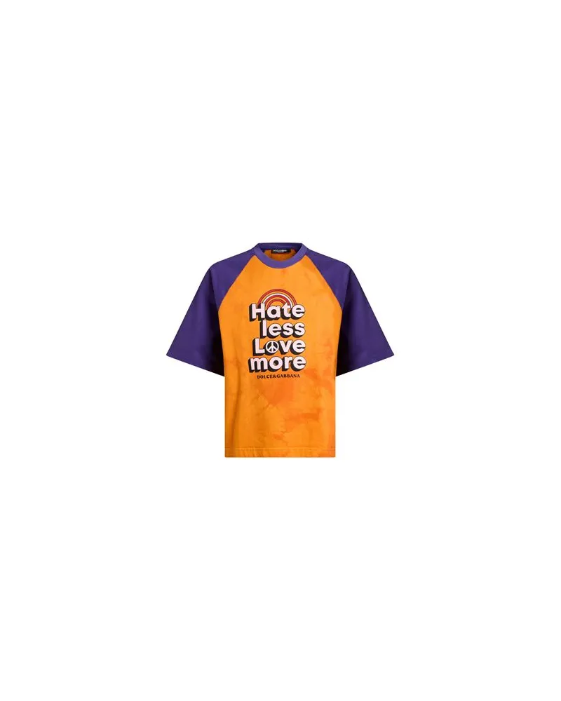 Dolce & Gabbana TOPS - T-shirtsauf YOOX.COM Orange