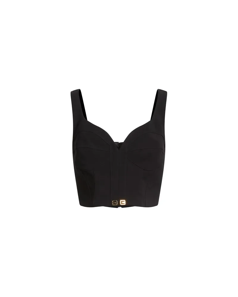 Elisabetta Franchi TOPS - Topsauf YOOX.COM Schwarz