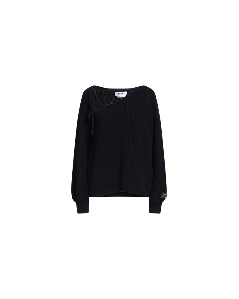 MSGM STRICKWAREN - Pulloverauf YOOX.COM Nachtblau