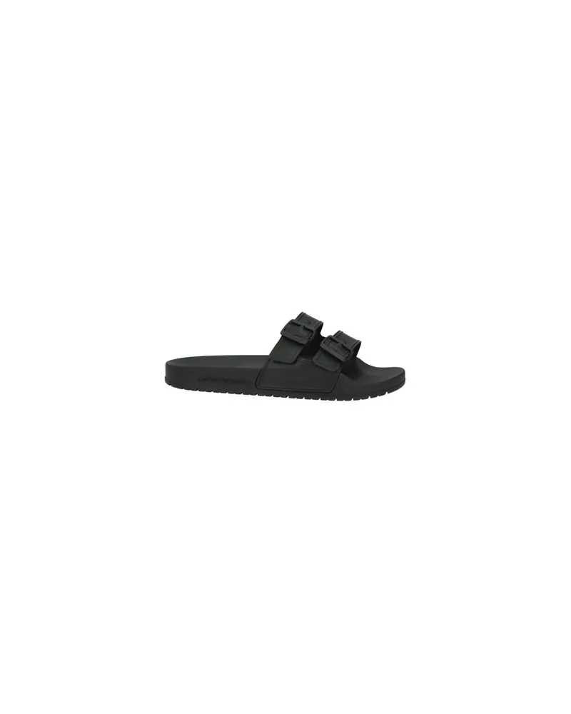 Emporio Armani SCHUHE - Sandalenauf YOOX.COM Schwarz