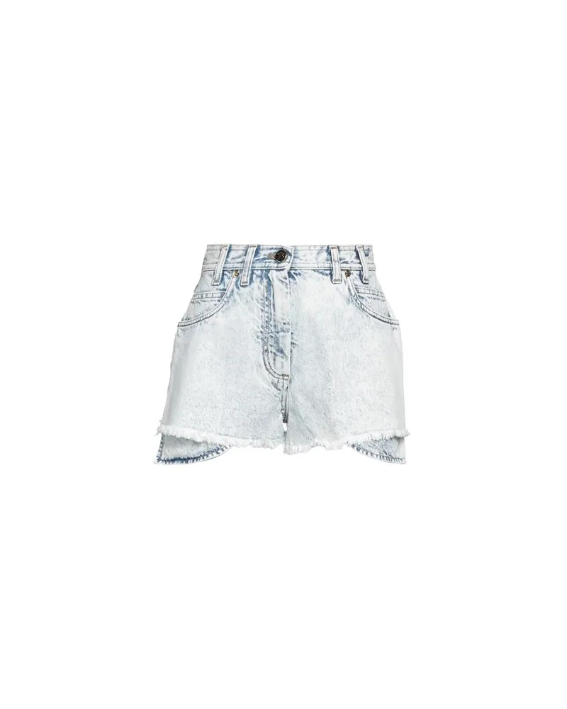 Balmain HOSEN & RÖCKE - Jeansshortsauf YOOX.COM Blau
