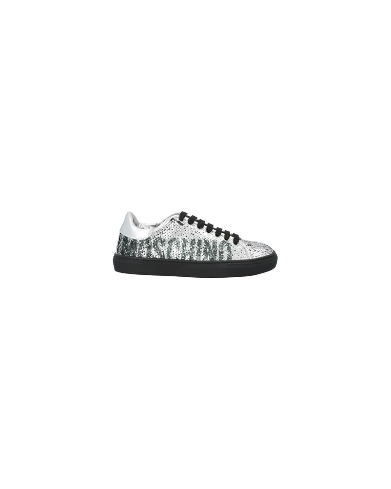 Moschino SCHUHE - Sneakersauf YOOX.COM Silber