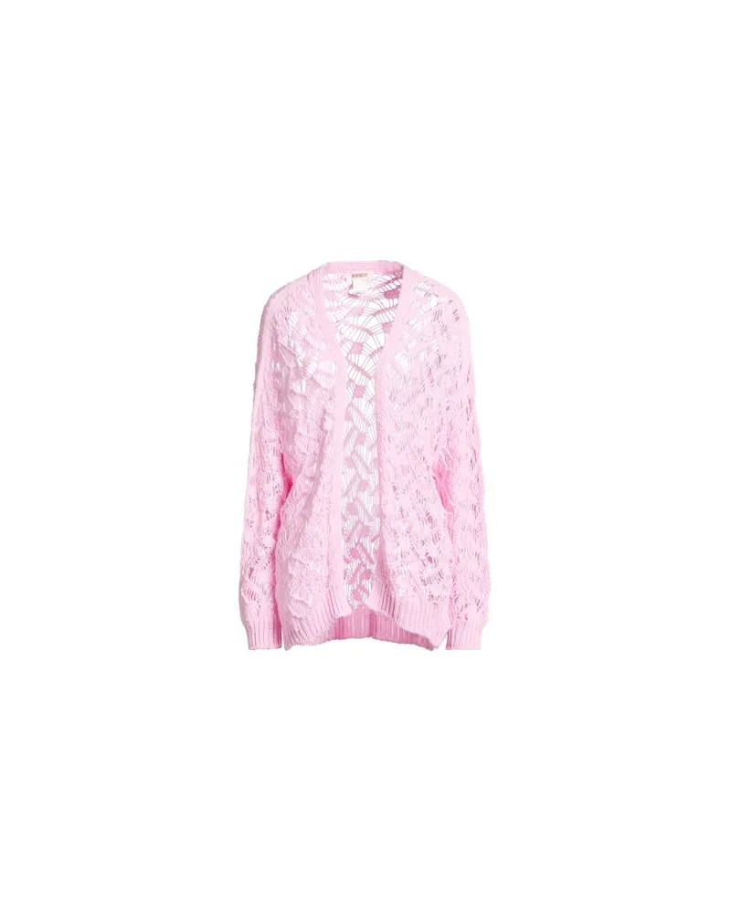 KONTATTO STRICKWAREN - Strickjackenauf YOOX.COM Rosa