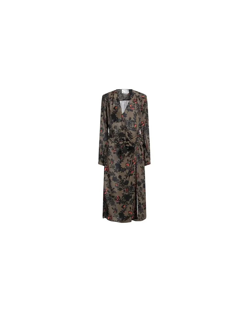Blumarine KLEIDER - Midi-Kleiderauf YOOX.COM Militärgrün