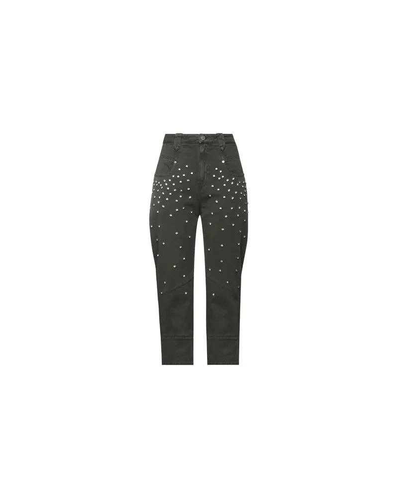 Gaëlle Bonheur HOSEN & RÖCKE - Jeanshosenauf YOOX.COM Militärgrün