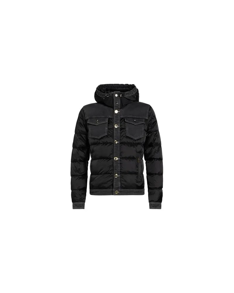 MOORER JACKEN & MÄNTEL - Pufferjacken & Daunenjackenauf YOOX.COM Schwarz