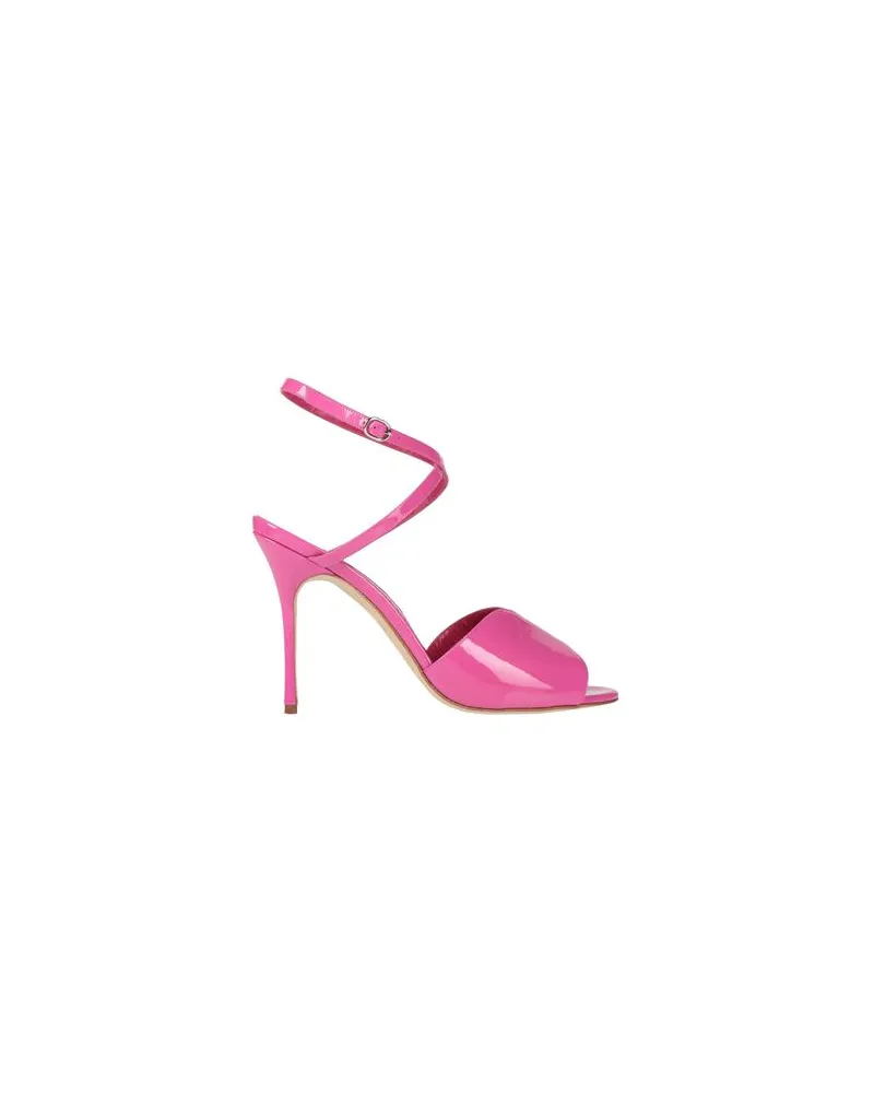 Manolo Blahnik SCHUHE - Sandalenauf YOOX.COM Fuchsia