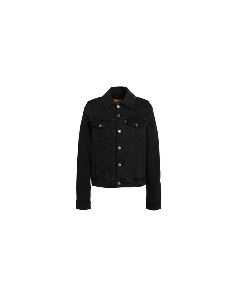 Levi's ORIGINAL TRUCKER  - JACKEN & MÄNTEL - Jeansjacken/Mäntelauf YOOX.COM Schwarz