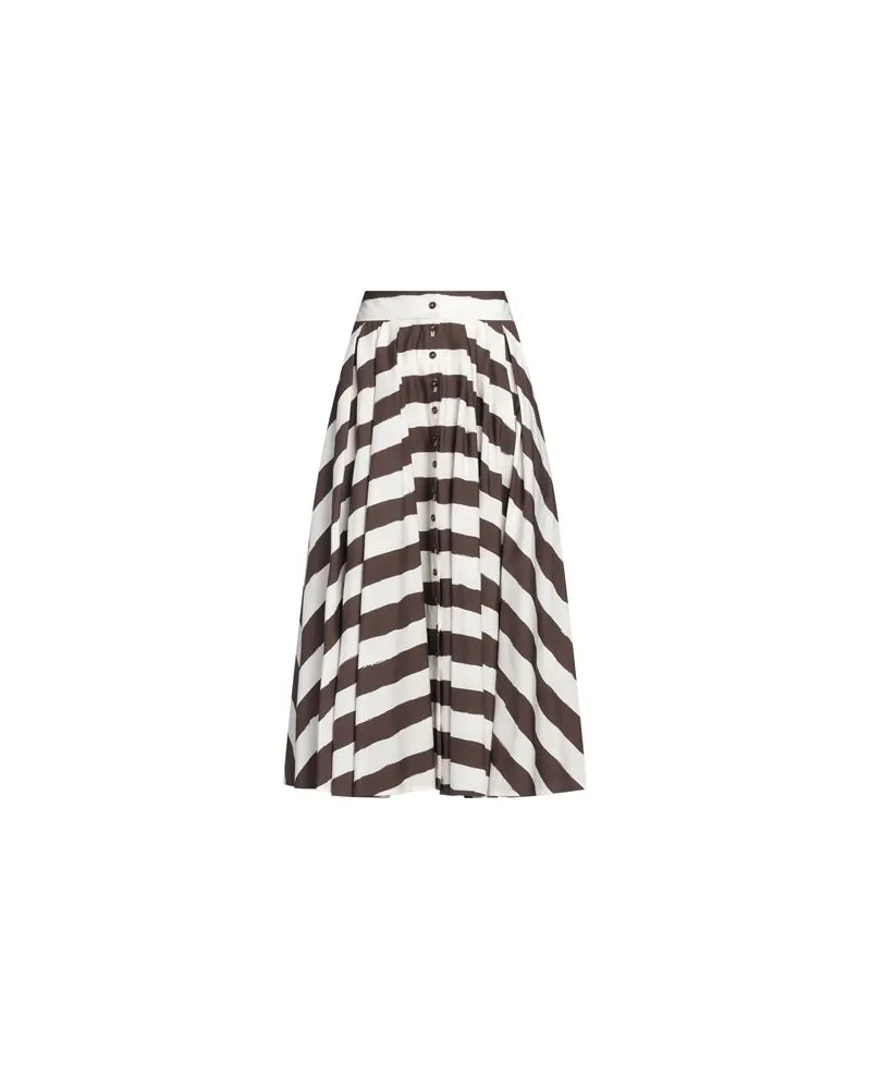 Philosophy Di Lorenzo Serafini HOSEN & RÖCKE - Maxi-Röckeauf YOOX.COM Dunkelbraun