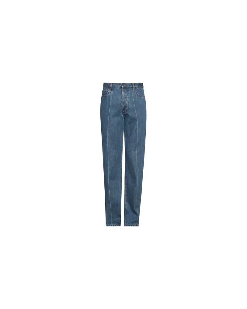 LARDINI HOSEN & RÖCKE - Jeanshosenauf YOOX.COM Blau