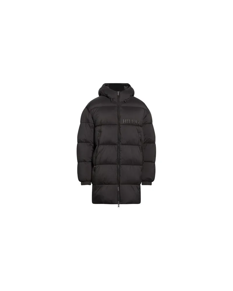 Tommy Hilfiger JACKEN & MÄNTEL - Pufferjacken & Daunenjackenauf YOOX.COM Schwarz