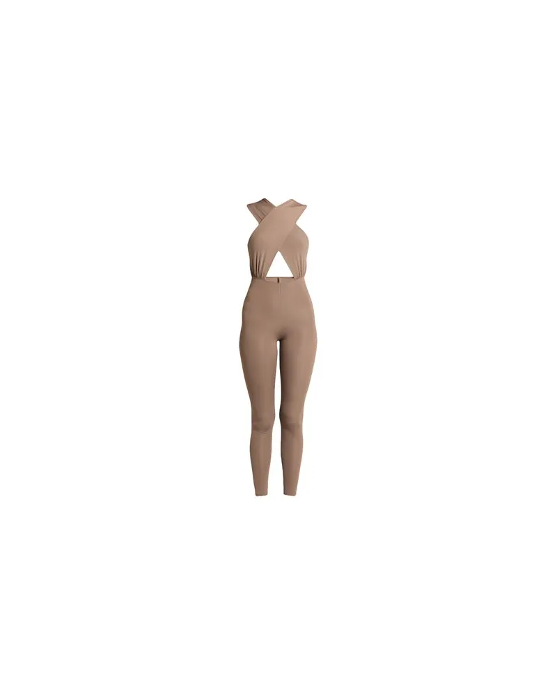 ANDAMANE OVERALLS - Jumpsuitsauf YOOX.COM Hellbraun