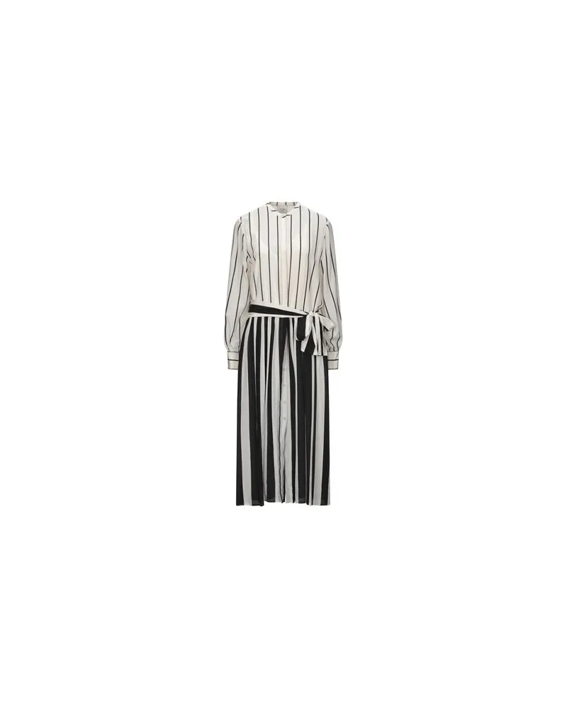 ALYSI KLEIDER - Midi-Kleiderauf YOOX.COM Elfenbein